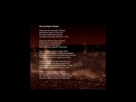 Soul Enema - Last Days of Rome