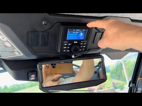 How to install a stereo in your Can-am defender. Factory stereo is garbage 🗑️