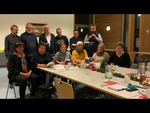 Der Kirchenvorstand singt: Seht die gute Zeit ist nah