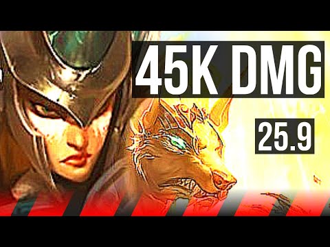 SEJUANI vs NASUS (TOP) | 45k DMG | EUW Master | 25.9