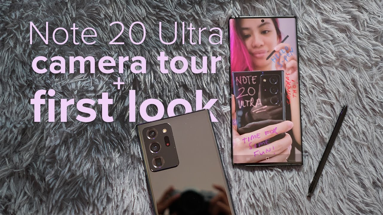 Samsung Galaxy Note 20 Ultra CAMERA TOUR + hands-on: SPen's magic & more