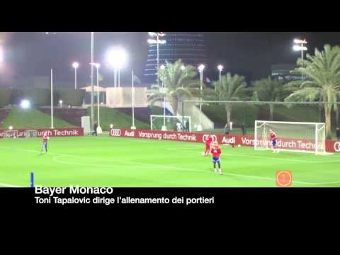 L'allenamento di Neuer e Reina