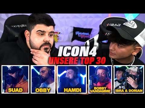 UNSERE TOP 30 KANDIDATEN FÜR ICON 4 ! (Obby, Bobby Vandamme, Dorian, Suad, Hamdi, Tano, Mowgli)