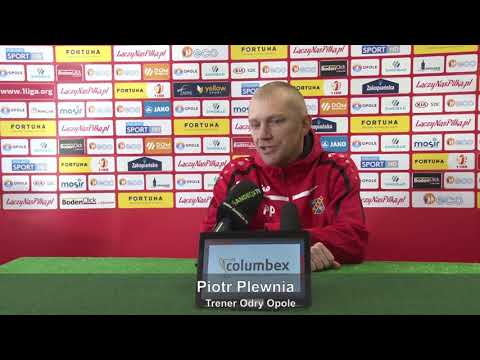 Konferencja prasowa po meczu Odra Opole - Sandecja Nowy Sącz