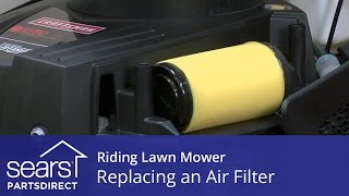 Replace an Air Filter on a Riding Lawn Mower