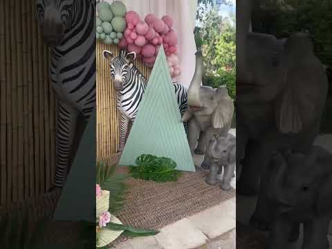 Ideas y decoración para la fiesta de Tematica Fiesta Safari