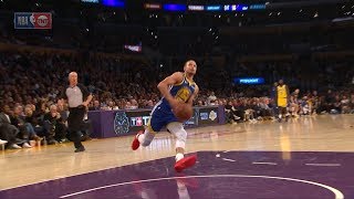 Stephen Curry Slips on a Dunk Attempt - Shaqtin&#39; A Fool  - Warriors vs Lakers | Jan 21, 2019
