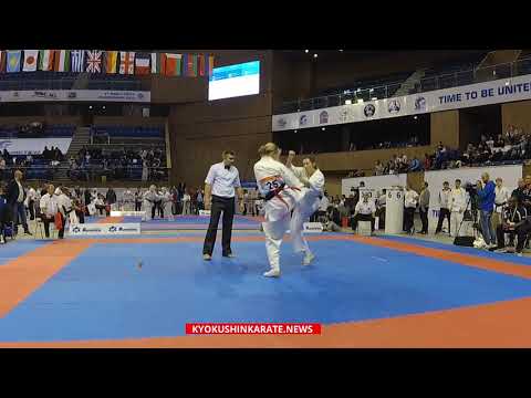 2nd KWU EC, 1/8, -60kg Emma Markwell (Great Britain) - Agnes Westrin (Sweden)