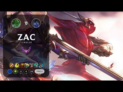 Zac Jungle vs Sylas - EUW Master Patch 13.4