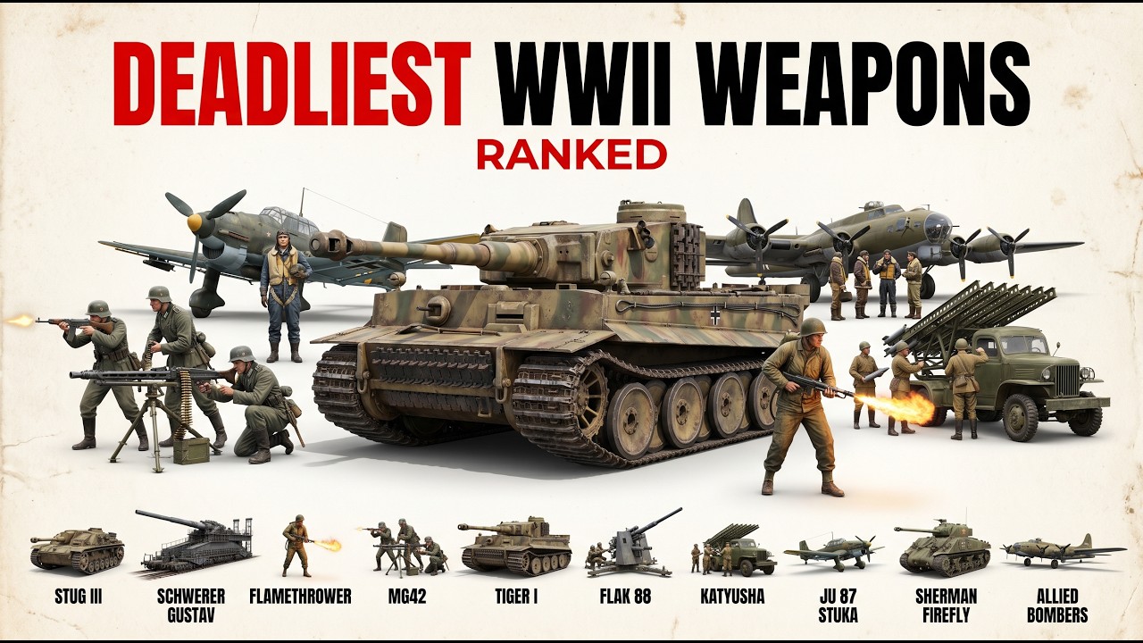The MOST FEARED Weapons of WW2