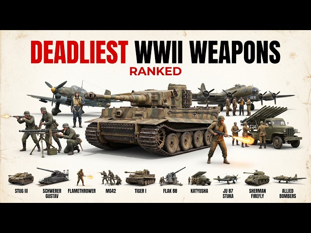 The MOST FEARED Weapons of WW2