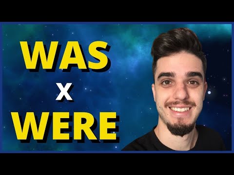 WAS x WERE | Qual a diferença e como usar? INGLÊS PARA INICIANTES (Aula 2)