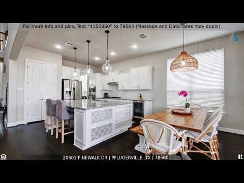 Priced at $729,999 - 20601 Pinewalk DR, Pflugerville, TX 78660