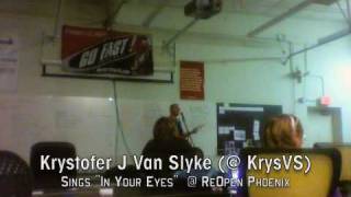 Krystofer J Van Slyke sings 