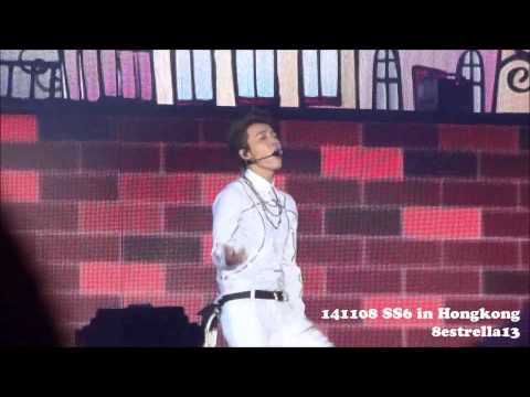 【Donghae Fancam】141108 SS6 Hongkong ～1+1=LOVE～ Donghae feat Eunhyuk