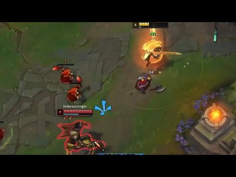 30% HP Yasuo vs 100% HP Graves