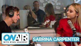 Sabrina Carpenter &quot;There&#39;s Nothing Holdin&#39; Me Back&quot; (Acoustic) | On Air with Ryan Seacrest