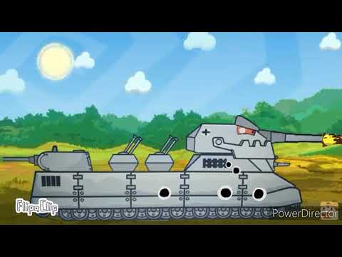 Ratte VS real ratte. Cartoons about Tanks