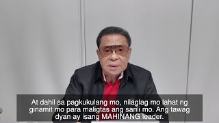 Download lagu Pres. Bongbong Marcos, 'MAHINANG LEADER' para kay Manong Chavit Singson: 'Imbestigahan Ilocos Norte' mp3 Download lagu Pres. Bongbong Marcos, 'MAHINANG LEADER' para kay Manong Chavit Singson: 'Imbestigahan Ilocos Norte' mp3