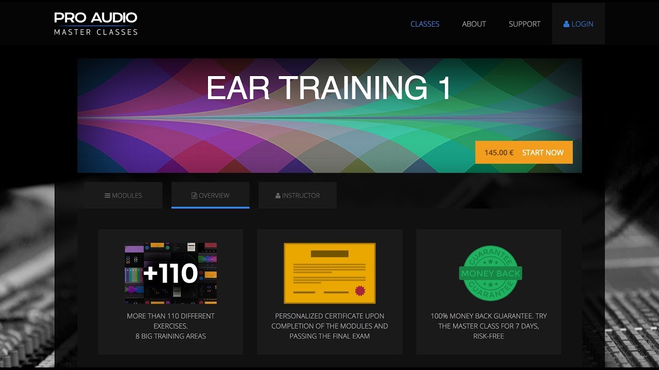 Ear Training 1 Master Class - Now Available!