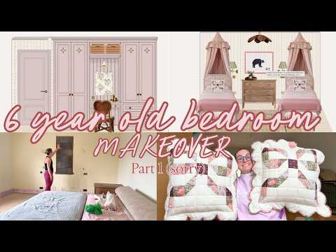 6 Year Old Bedroom Makeover - New Traditional British Styling - Part 1 - Caroline x