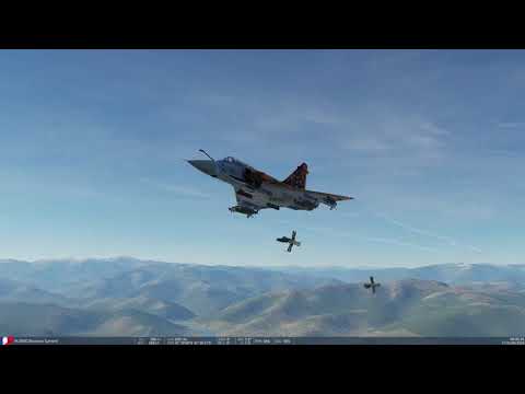 Mirage 2000 x Sukhoi 27