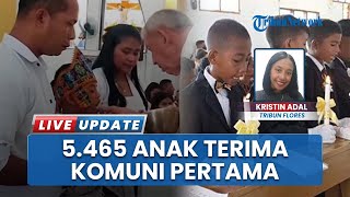 5.465 Anak dari 40 Paroki di Keuskupan Maumere Terima Komuni Pertama: Semoga Semakin Rajin ke Gereja