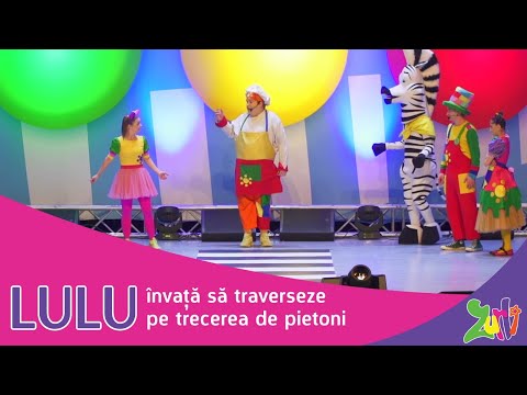 Gașca Zurli - Lulu învață să traverseze pe trecerea de pietoni (live din spectacolul Superpietonii)