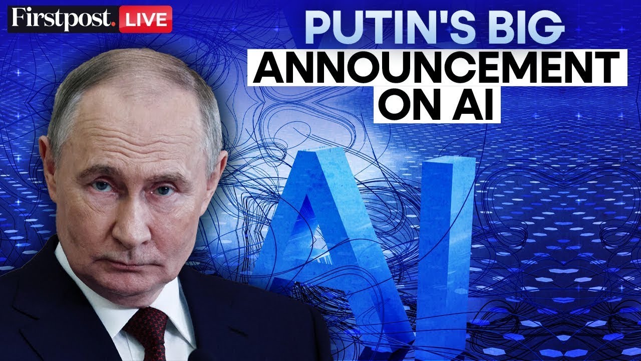 LIVE: Russian President Vladimir Putin Speaks at AI Journey 2025 Forum | N18G