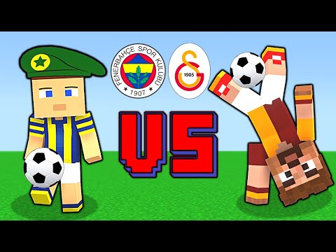 KÂMİL VE DİĞER HERKES FUTBOLCU OLDU! 😱 - Minecraft