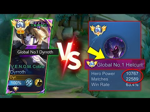 DYR vs TOP 1 GLOBAL HELCURT!! 22K MATCHES ☠️
