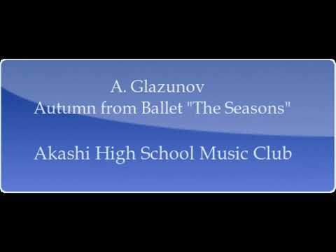 A. Glazunov / Autumn from Ballet The "Seasons" Op.67