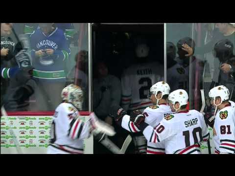Daniel Sedin 3-2 OT Winner - Canucks Vs Hawks - 01.31.12 - HD