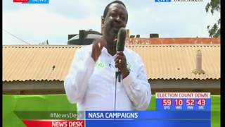 NASA leader Raila Odinga leads rally in various parts of Taita Taveta County