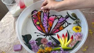 Resin Butterfly Art That Looks Like Magic! You Won’t Believe the Result! ✨