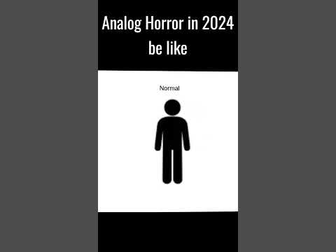 Analog Horror in 2024 be like 💀 #meme #analoghorror #analog #funny #whispervoice