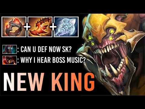 When Enemy Push to Finish But Hear Boss Music.. Crazy Giant's Ring + OB King Insane Def vs TB Dota 2