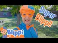Blippi S Halloween Costume Super Blippi Halloween Videos For Kids