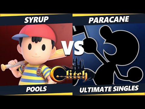 Glitch Konami Code  - Syrup (Ness) Vs. Paracane (Game & Watch) Smash Ultimate Tournament