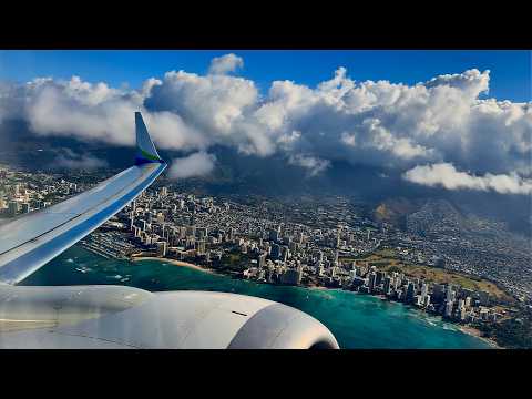 [4K] – Full Flight – Alaska Airlines – Boeing 737-9 Max – HNL-SEA – N708AL – AS824 – IFS 1110