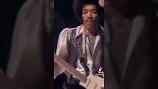 One of the COOLEST moments in rock n roll history 🎸 w/ Jimi Hendrix #shorts