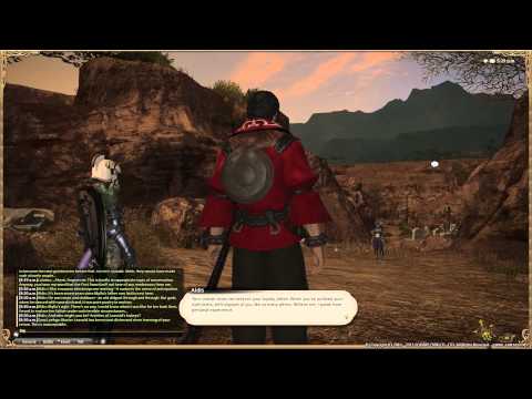Final Fantasy XIV  A Realm Reborn - Gladiator Lv25 Quest - On Holy Ground