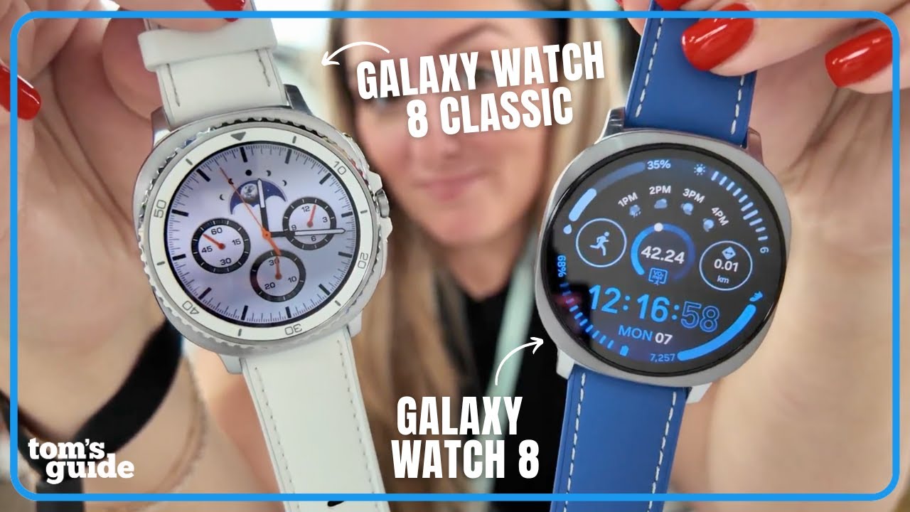 Samsung Galaxy Watch 8 Hands-On: Biggest Upgrades! - YouTube