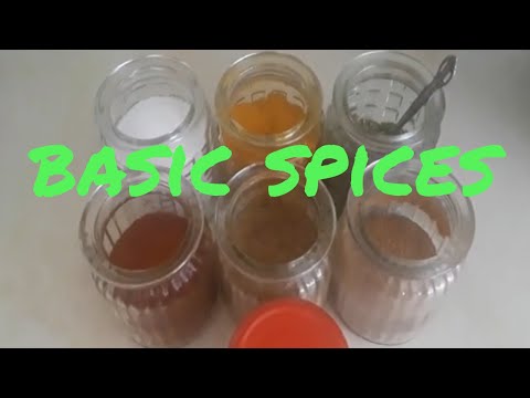 The basic spices that you need to make Tunisian recipes