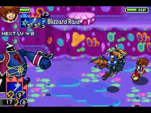 Kingdom hearts CHain of Memories Monstro Test