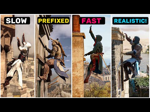 Assassin's Creed Climbing Parkour is Evolving, Just Backwards