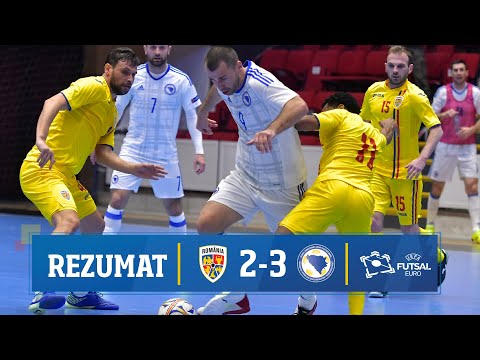 Rezumat futsal: România - Bosnia-Herțegovina 2-3