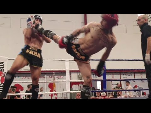 Pelea amateur / Kick boxing / Distrito Marcial ☠️ / Nicolás Morel/