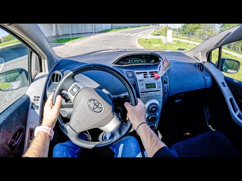 2006 Toyota Yaris [1.4 D-4D 90HP] | POV Test Drive #1275 Joe Black