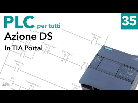 Azione Delayed and Stored (DS) in SFC con TIAPortal e S7-1200 - PLC per tutti - video 35